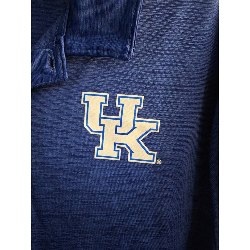 Fanatics Men's Kentucky Wildcats UK Royal Blue Polo Shirt Big Tall XXLT